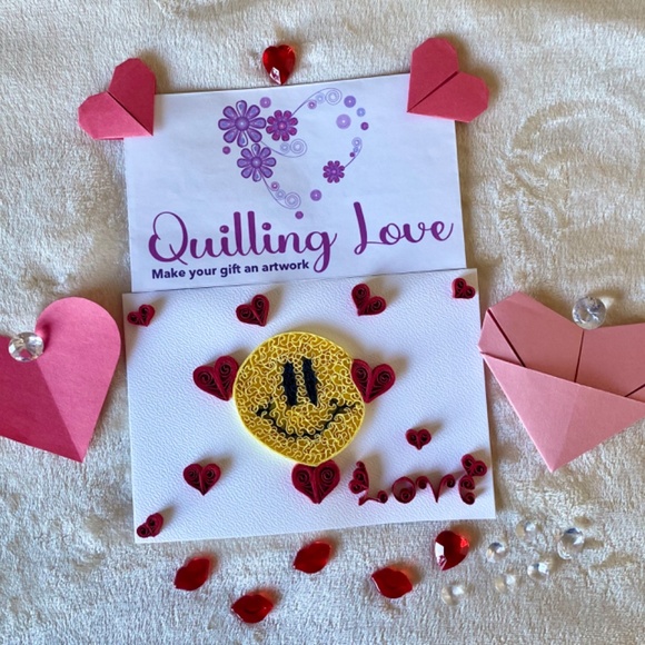 Quilling Love San Valentine’s Day greetings cards - Picture 7 of 13